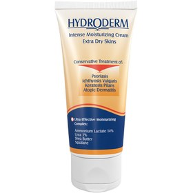 تصویر کرم مرطوب کننده قوی هیدرودرم مناسب پوست های خشک و خیلی خشک ۵۰ میلی لیتر / Hydroderm Intense Moisturizing Cream For Dry And Very Dry Skins 50 ml 