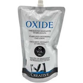 تصویر اکسیدان 10 ولوم %3 کریتیو حجم 1000 میل اورجینال oxide 10 vol 3% creative 1000 ML