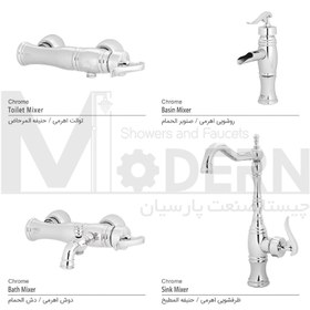 تصویر شیرآلات مدل بامبو پلاس 