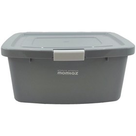 تصویر ظرف نان ممتاز پلاستیک مدل قفلی 620 - بی رنگ 