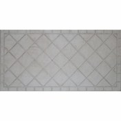 تصویر موزاییک پلیمری طرح ضربدری 30*60 - طوسی 