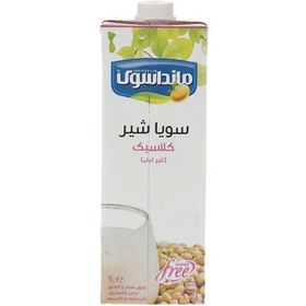 تصویر شیر سویا کلاسیک مانداسوی 1 لیتری 
