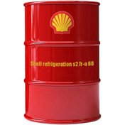 تصویر روغن کمپرسور سرمایشی شل Refrigeration Oil S2 FR-A68 روغن سردخانه شل بشکه Refrigeration Oil S2 fr-a 68