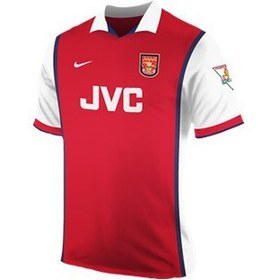 تصویر پیراهن کلاسیک آرسنال Arsenal 1998 Retro Kit Jersey 