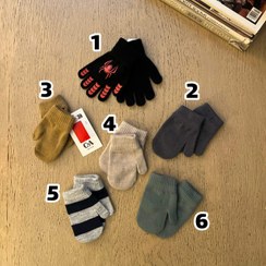 تصویر دستکش بافت بچگانه برندC&A 