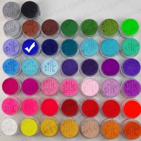 تصویر رنگ گریم آبی B شماره 30 سیلک 