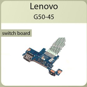 تصویر برد جک صدا و USB لپ تاپ Lenovo G50-45 استوک 