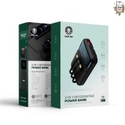 تصویر پاوربانک گرین لاین مدل 3 در 1 ظرفیت ۱۰ هزار میلی آمپر ساعت 