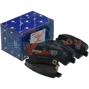 تصویر لنت ترمز عقب ایساکو نیمه فلزی مناسب دنا و سورن 