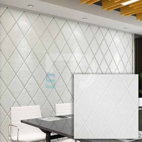 تصویر دیوارپوش درجه یک شرکتی پشت چسب دار فومی ضد آب ایران فوم - مدل : کروکدیل Foam wall covering - Aran Decor