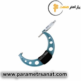 تصویر میکرومتر ساده ۱۲۵-۱۰۰ میلی متر میتوتویو خارج سنج مدل ۱۰-۱۴۱-۱۰۳ 