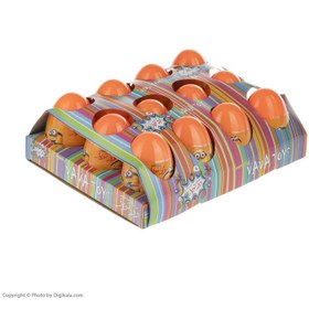 تصویر تخم مرغ شانسی وو تویز مدل مینیون مجموعه 12 عددی 