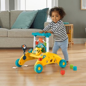 تصویر واکر دوطرفه Fisher Price زرد 