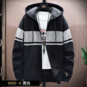 تصویر سویشرت مردانه بافت خزدار کد 8898 