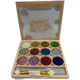 تصویر پالت سایه گلیتری 