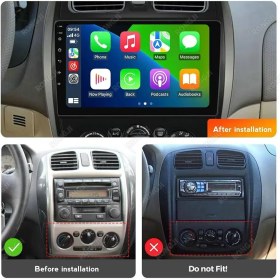 تصویر قاب مانیتور مزدا ۳۲۳ 