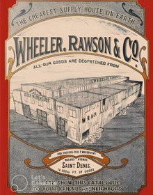 تصویر کتاب Wheeler, Rawson and Co. Catalogue (کاتالوگ بازی رد دد) 