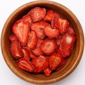 تصویر توت فرنگی خشگ 