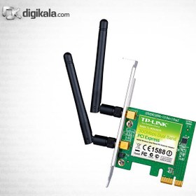 تصویر کارت شبکه بی‌سیم دو بانده و PCI Express تی پی-لینک مدل TL-WDN3800_V1 TP-LINK TL-WDN3800_V1 N600 Wireless Dual Band PCI Express Adapter