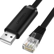 تصویر کابل مبدل USB2.0 به RJ45 100Mbps یوگرین مدل CM204-50773 UGREEN CM204-50773 USB2.0 to RJ45 100Mbps Cable Converter