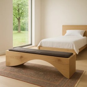 تصویر نیمکت چوبی 5805 