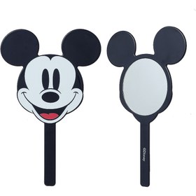 تصویر آینه مینیسو مدل ،MINISO Mickey Mouse Collection 2.0 Handheld Mirror(Mickey)، میکی موس، سرمه ای، 29 سانتی متر 