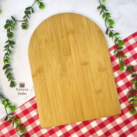 تصویر تخته سرو رنگین بامبو 