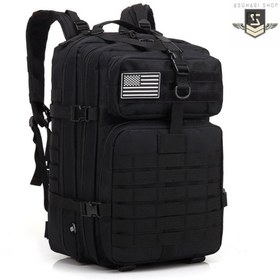 تصویر کوله پشتی تاکتیکال برزنتی 51 لیتری 51 liter canvas tactical backpack