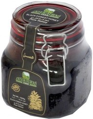 تصویر عسل سیاه جنگلی امریکن فارم 1کیلویی American Farm Black Forest Honey 