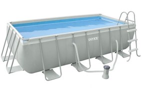 تصویر استخر پیش ساخته اینتکس با ارتفاع زیاد 