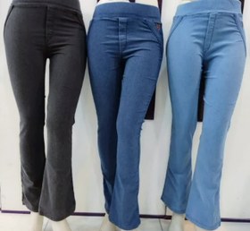 تصویر شلوار نیل دمپا 