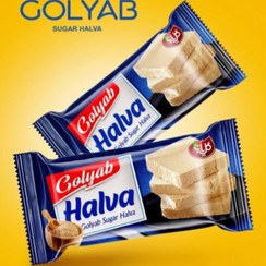 تصویر حلوا ارده شکری 50 گرمی گلیاب - 80 بسته پنجاه گرمی در هر کارتن 