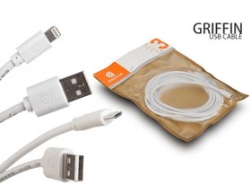 تصویر کابل شارژ آیفون Griffin با طول 3 متر 