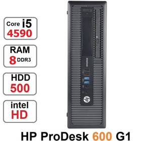 تصویر مینی کیس HP ProDesk 600G1 SFF Core i5-4590 