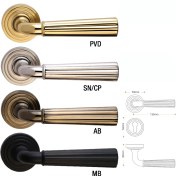 تصویر دستگیره باتیس رزت مدل شارن SHAREN