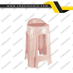 تصویر چهارپایه پشتی دار 4 ناصر کد1214(بسته6تایی) 