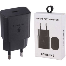 تصویر کلگی فست شارژ Samsung EP-TA800 2A PD3.0 15W Type-C برد آبی پک ایرانی Samsung EP-TA800 2A PD3.0 15W Type-C Fast Charge Wall Charge