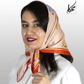 تصویر مینی اسکارف ابریشم توییل ابعاد ۷۰*۷۰ (بیتا) 