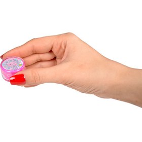 تصویر پودر رنگ بلک لایت صورتی 