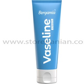 تصویر کرم وازلین دست و صورت برگامیا حجم 75 میلی لیتر Bergamia Hand & Face Vaseline Cream 75ml