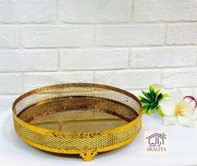 تصویر سینی توری کف آینه 