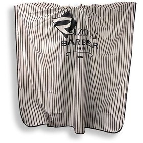 تصویر پیشبند ارایشگاهی راه راه رزونال Razonal striped hairdressing apron 