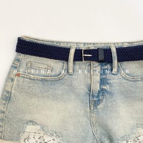 تصویر کمربند کنفی اسپرت مردانه و زنانه – رنگ‌بندی متنوع و جذاب Unisex Sporty Jute Belt – Colorful & Attractive