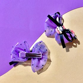 تصویر گیره مو کرومی 