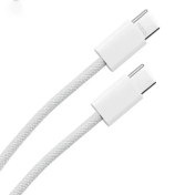 تصویر کابل شارژ آیفون iPhone 15 کابل شارژ آیفون iPhone 15 ا Cable Charger For Apple iPhone 15 (USB-C /Type-C)