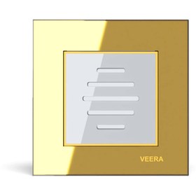 تصویر زنگ ملودی مدل امگا میانه سفید طلایی