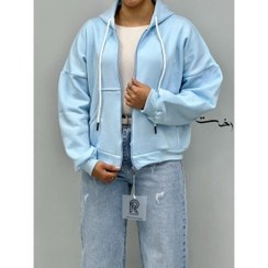 تصویر سوییشرت کلاهدار رنگی 