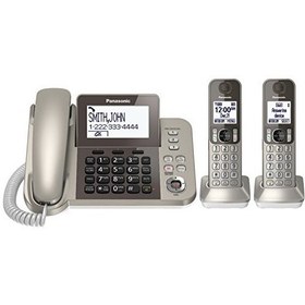 تصویر گوشی تلفن بی سیم پاناسونیک مدل KX-TGF352 Panasonic KX-TGF352 Corded & Cordless Phone