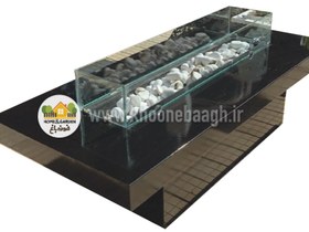 تصویر میز شومینه مدل یکتا 