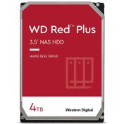 تصویر هارد اینترنال وسترن دیجیتال Red Plus با ظرفیت 4 ترابایت Western Digital Red Plus 4TB